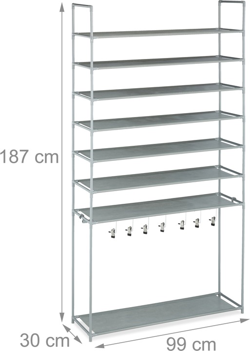 Actual product image Relaxdays Baylee (99 x 30 x 187 cm)