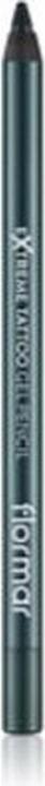 Flormar Extreme Tattoo Gel Pencil 1 G - Wasserfester Gel Eyeliner (Tiefgrün)