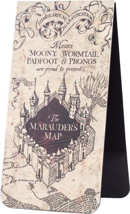 Produktbild Magnetisches Lesezeichen Marauders Map