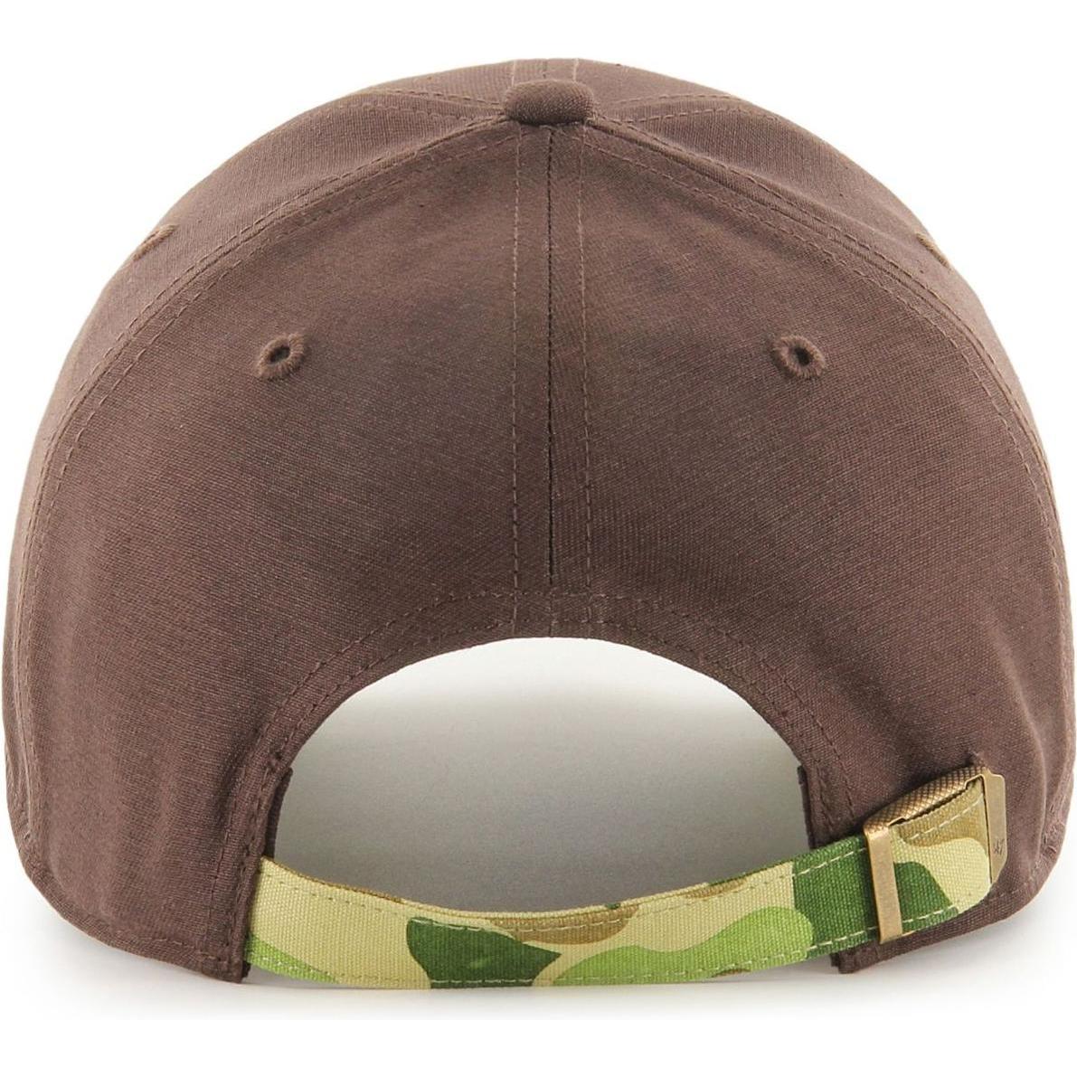 Thumbnail - 47 Brand, Herren, Cap, Strapback Frog Skin Anaheim Ducks, Braun