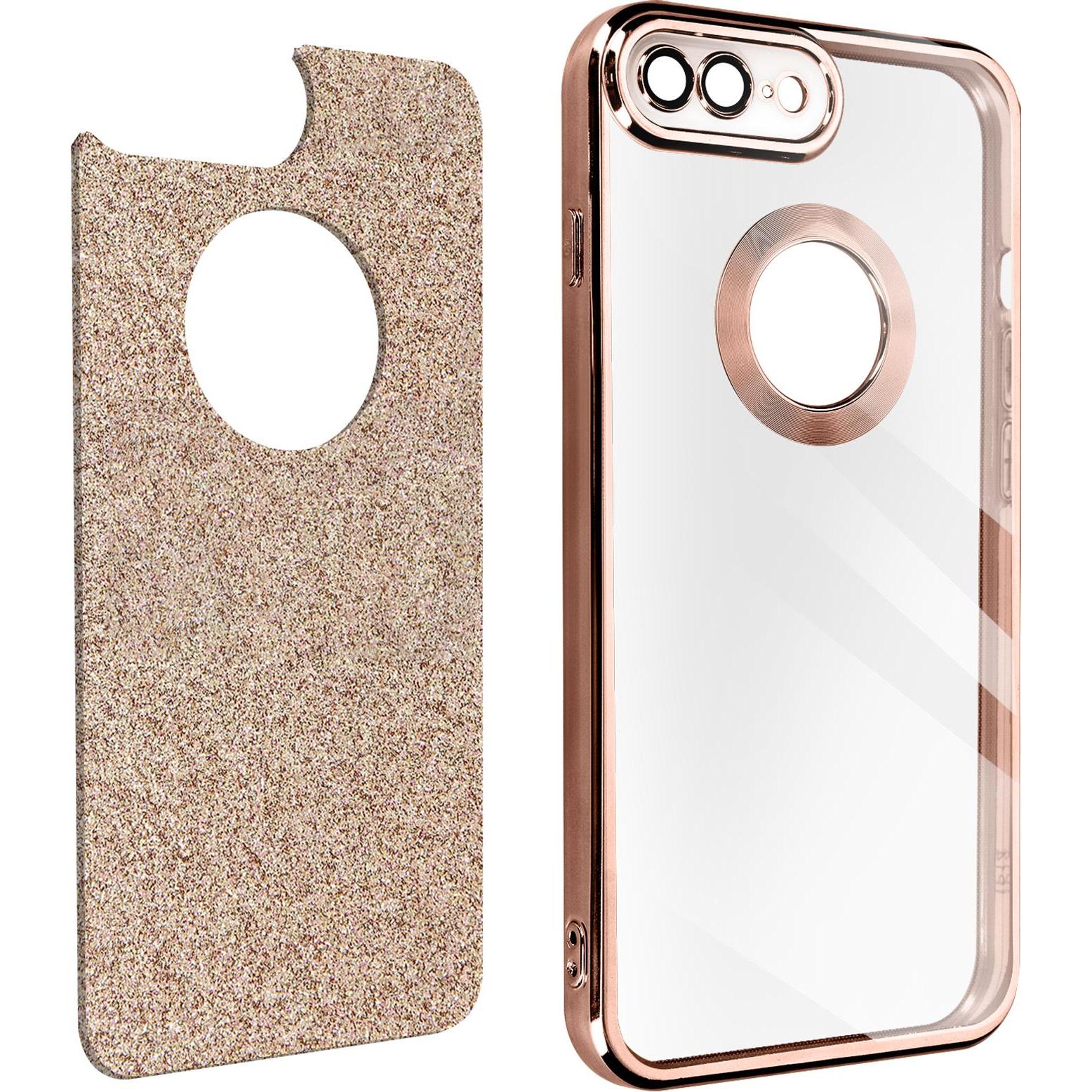 Avizar Protecam Spark Series (Apple iPhone 8 Plus), Smartphone Hülle, Rosa