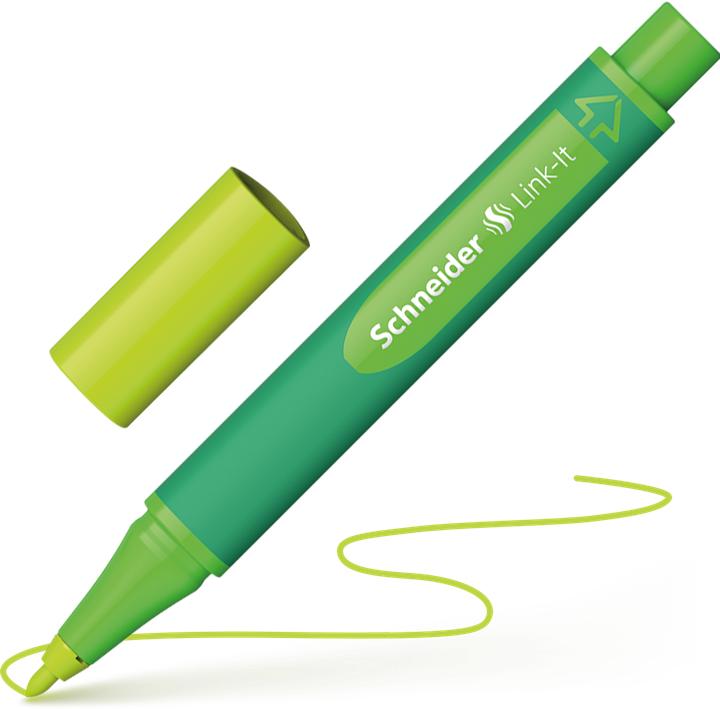 Image du produit Schneider Feutres de coloriage - Link-It - Vert clair (1x)