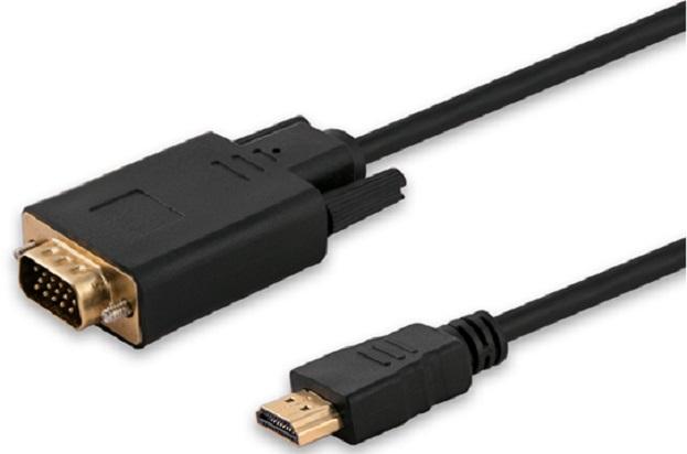 Savio HDMI - VGA (1.80 m, HDMI, VGA)