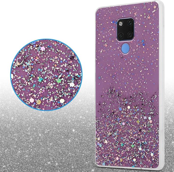 Actual product image Cadorabo TPU cover sparkling glitter (Mate 20)