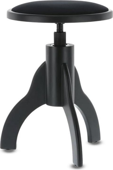 Fuse Pianostuhl Standard Spindel black matt/ black