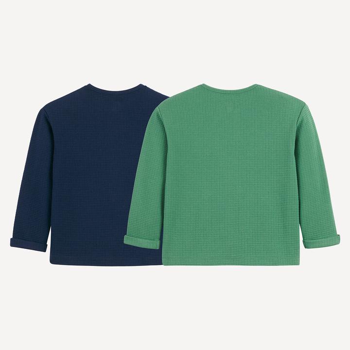 Immagine prodotto La Redoute Collections 2er-Pack Langarmshirt (110)