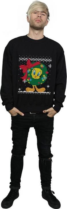 Immagine prodotto Looney Tunes Tweety Pie Christmas Fair Isle Felpa Uomo (XL)