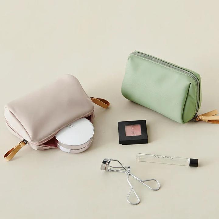 Actual product image Only-Bags.Store Cosmetic bag Simple single colour cosmetic bag Pouch Toiletry bag Waterproof make up