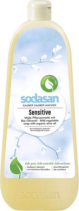 Immagine prodotto Sodasan Sapone liquido sensibile - flacone di ricarica (Ricarica, 1000 ml)
