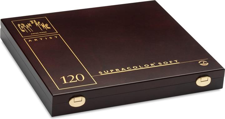 Image du produit Caran d'Ache Supracolor Aquarelle Holzkoffer (120 x)