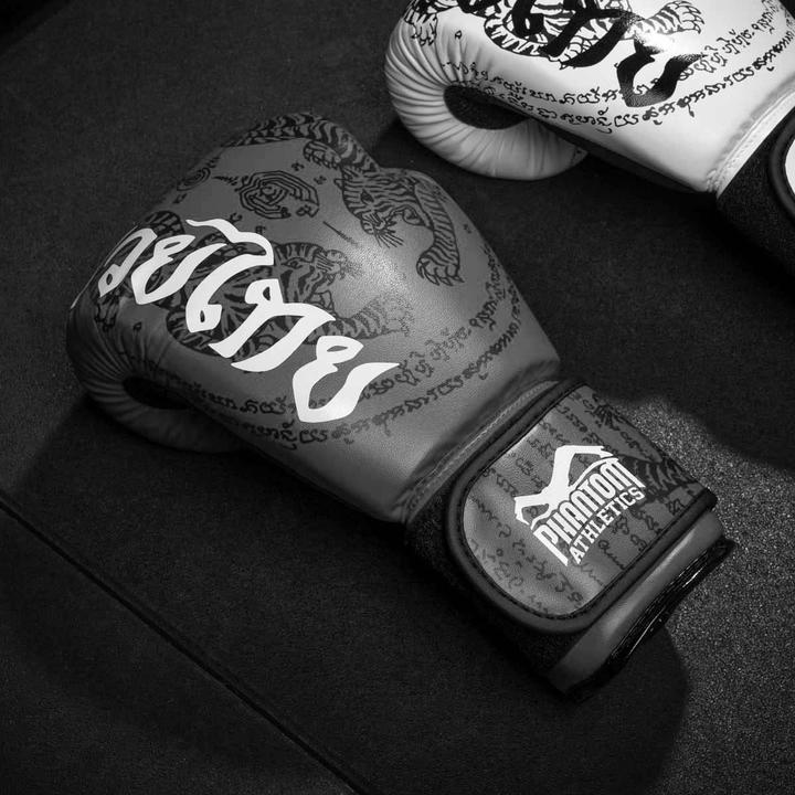 Produktbild Phantom Athletics Phantom Boxhandschuhe Muay Thai Grau 10OZ
