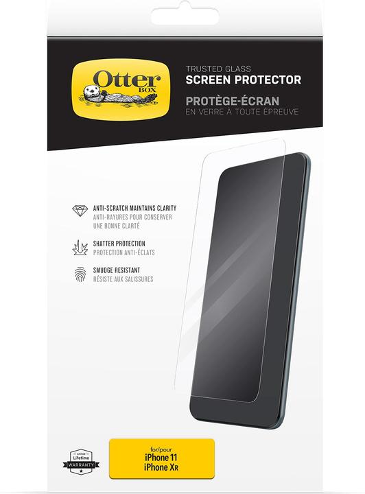 Actual product image OtterBox Trusted Glass (1 pcs., Apple iPhone 11, Apple iPhone XR)