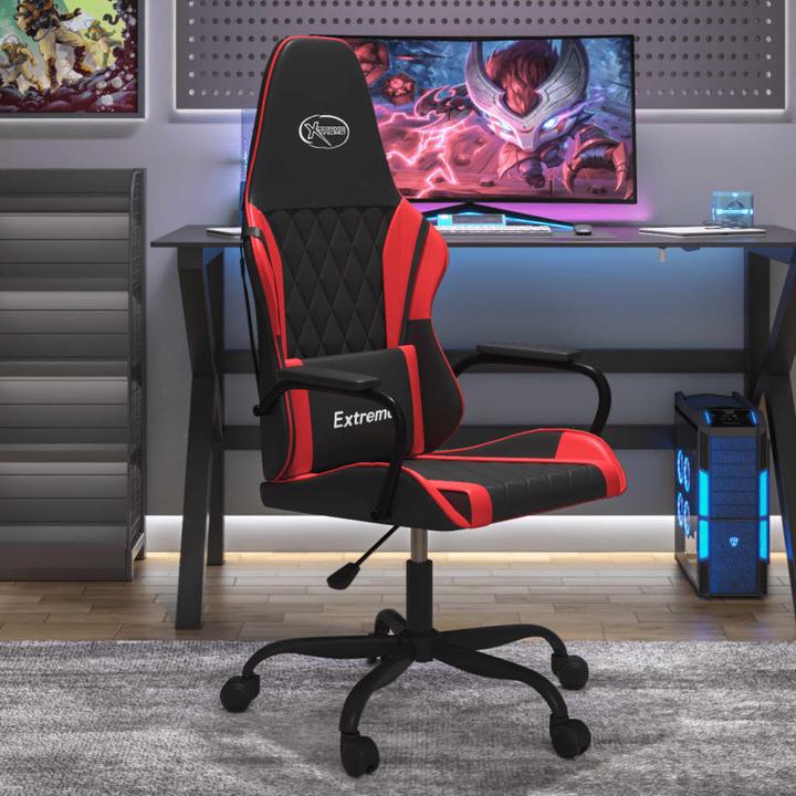 Image du produit vidaXL Gaming-Stuhl mit Massagefunktion Schwarz und Rot