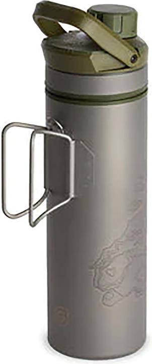 Immagine prodotto Grayl UltraPress Purificatore Bottiglia in titanio color drago d'oliva (0.50 l)