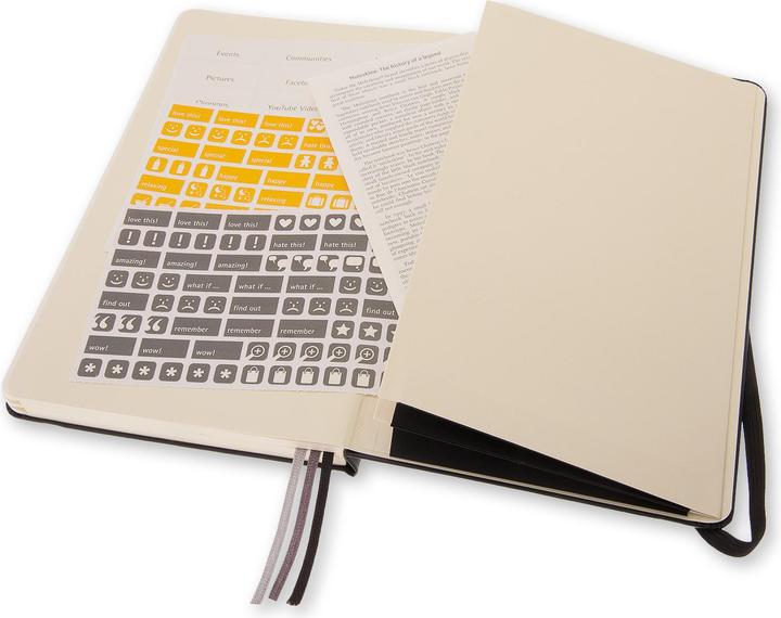 Produktbild Moleskine Notizbuch Passions (13 x 21 cm, Liniert, Harter Einband)