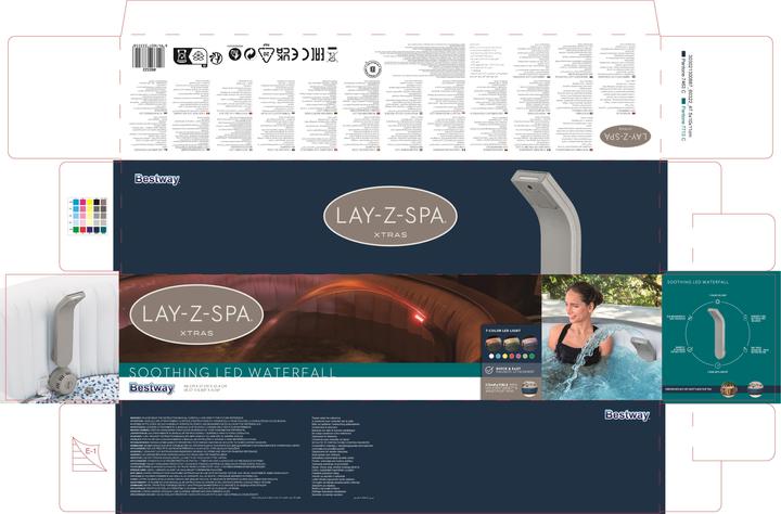 Actual product image Bestway Lay-Z-Spa Soothing LED Waterfall