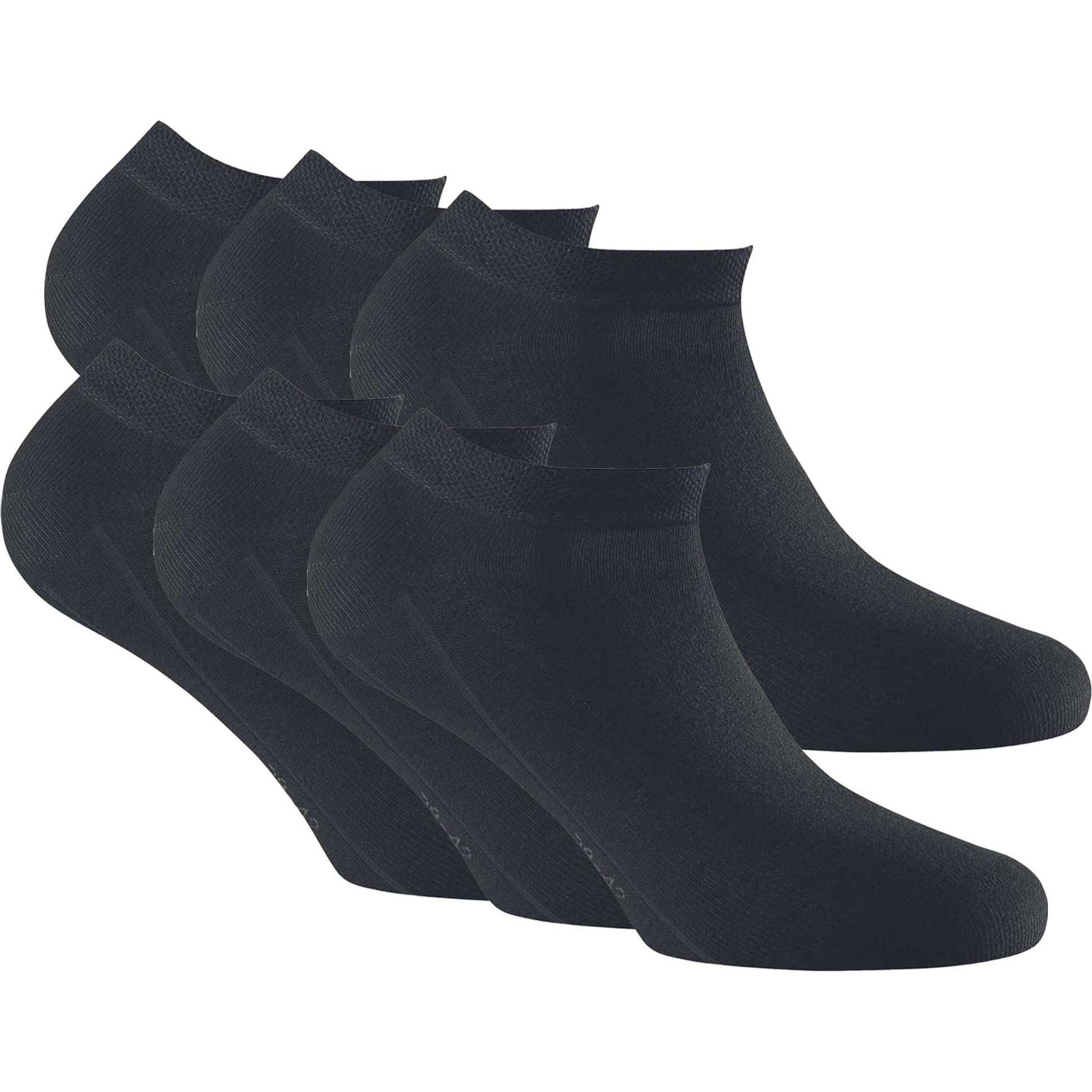 Rohner, Herren, Socken, Socken Casual Bequem sitzend, Schwarz, (6er Pack, 35 - 38)