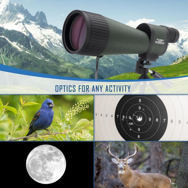 Immagine prodotto Barska Benchmark Waterproof Straight Spotting Scope (88 mm)