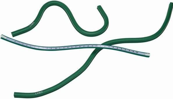 Produktbild Linex Flexkurven 30 cm m. Einteilung (30 cm)