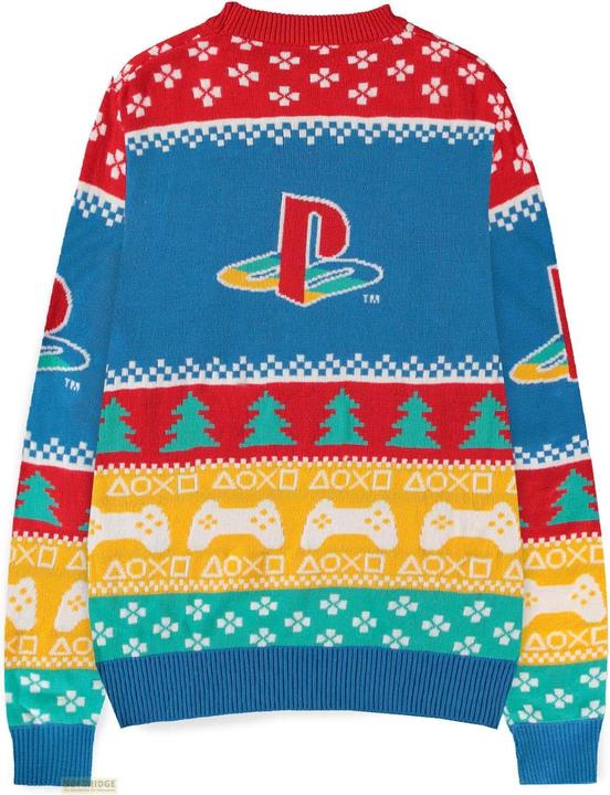 Actual product image Difuzed PlayStation Pullover Logo (Christmas Jumper) Grösse S (S)