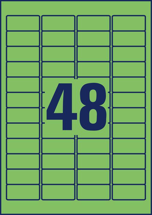Actual product image Avery Organisational labels