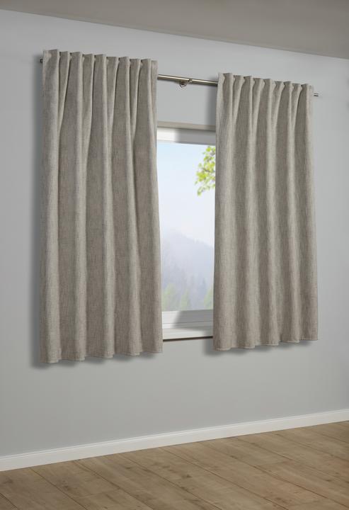 Actual product image Sehlbach Fertiggardine Blackout Struktur mit Beschichtung (175 x 130 cm)