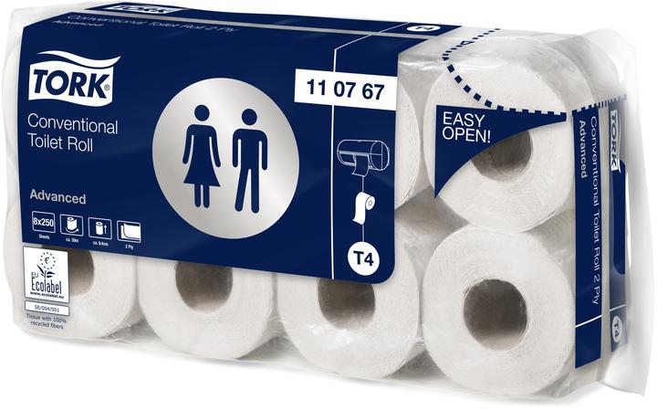 Produktbild kaiserkraft Toilettenpapier, Standard-Haushaltsrolle (64 x)