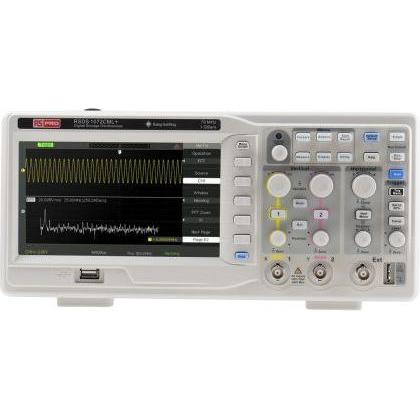 Rs Pro, Multimeter, Digital oscilloscope,70MHz,2 channels