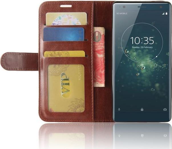 Actual product image MU Classic Crazy Horse Leather Case (Sony Xperia XZ2)