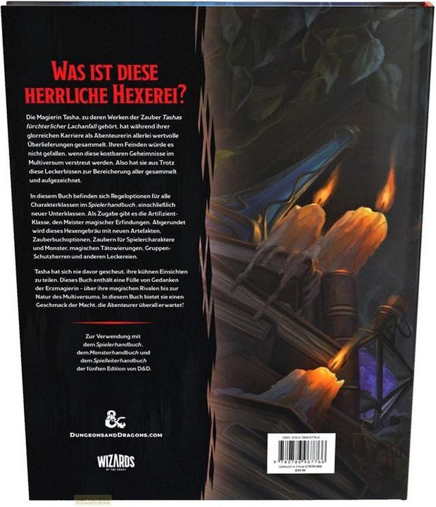 Actual product image Wizards of the Coast Dungeons & Dragons - Tasha’s Cauldron of Everything - German (German)