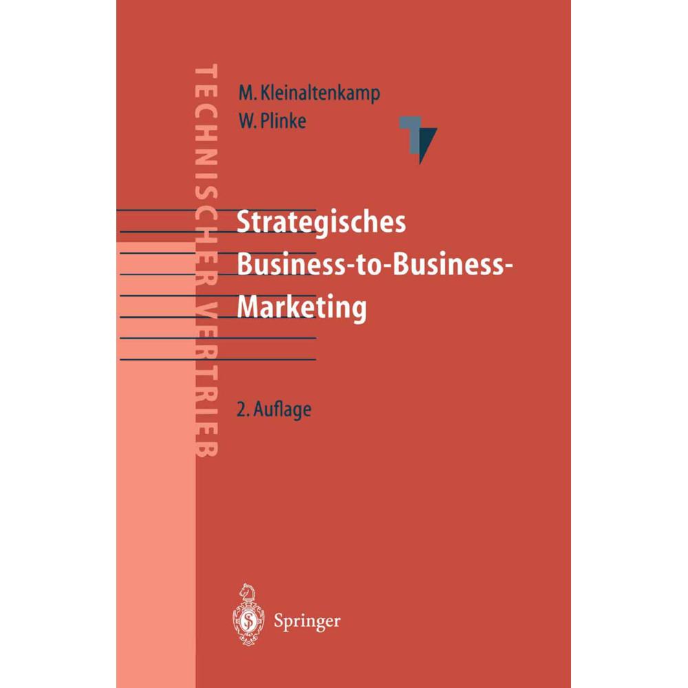 Strategisches Business-to-Business-Marketing, Fachbücher
