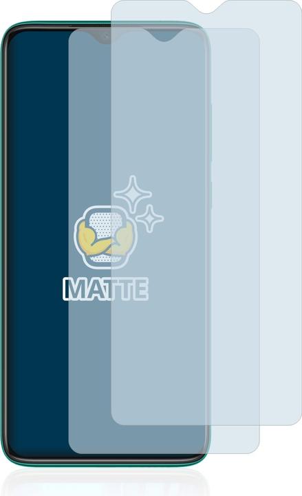 Actual product image BROTECT Anti-glare screen protector matt (2 Piece, Xiaomi Redmi Note 8 2021)