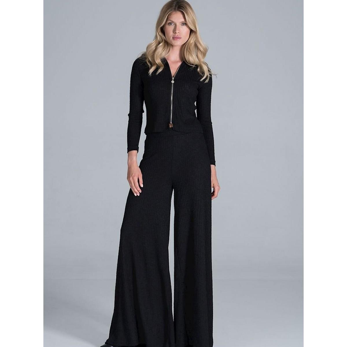 Figl, Damen, Hosen, Lange Hose, Schwarz, (M)