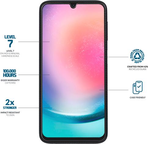 Immagine prodotto Eiger Mountain Glass Clear (1 pz., Samsung Galaxy A25 5G)