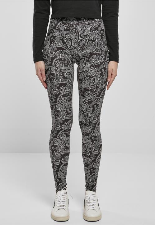 Actual product image Urban Classics Ladies Soft AOP Leggings - 16531 (L)