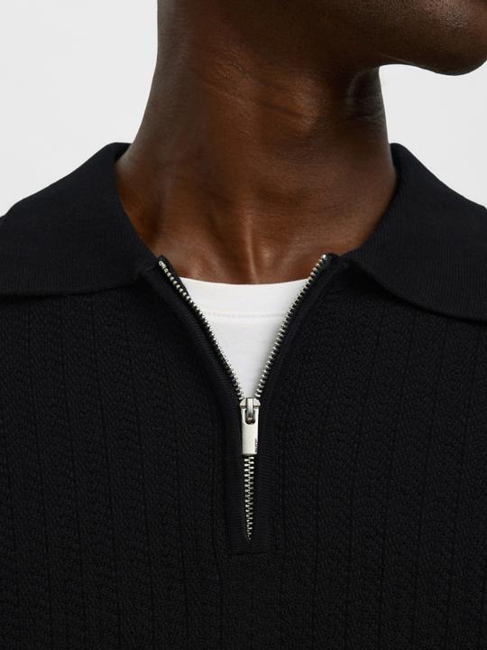 Produktbild Selected 100% Baumwoll Langarm-Poloshirt (M)