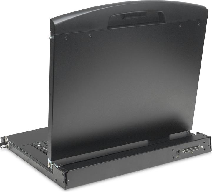 Actual product image Digitus Modular console with 19 TFT48.3cm 8Port KVM Touch 8 x HDMI, HD resolution, FR keyboard