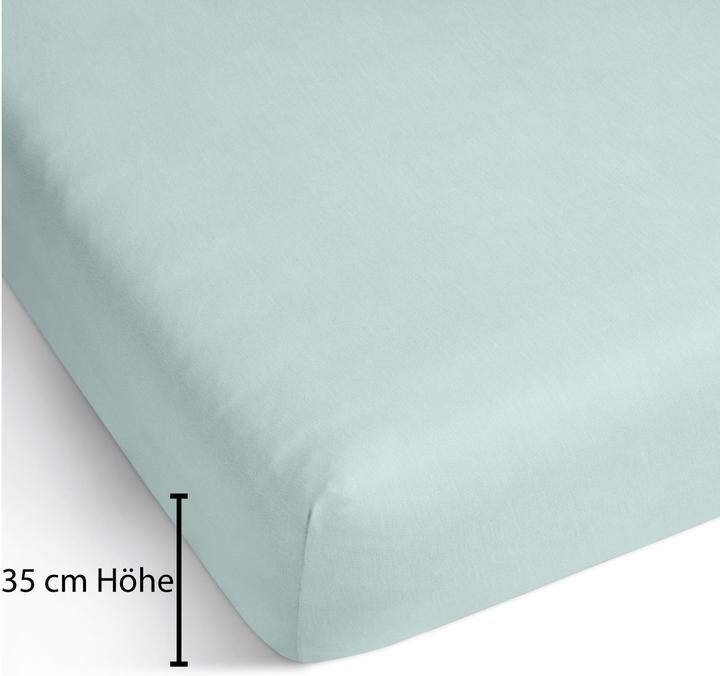 Actual product image Aspero Organic Cotton Fitted Sheet Minas (140 x 200 x 35 cm)