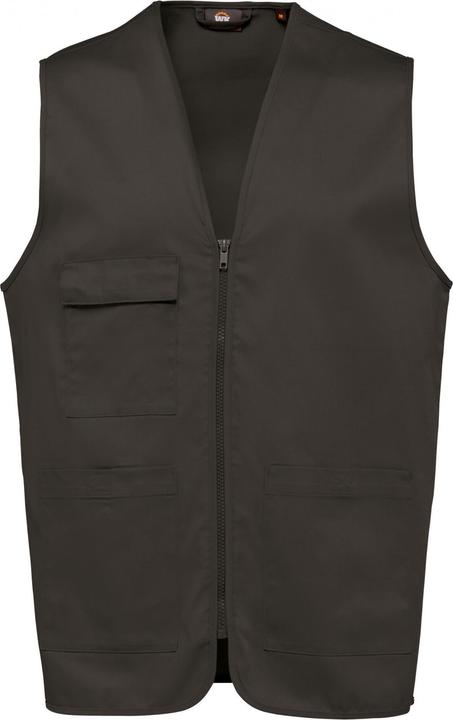 Kariban Polycotton-Weste mit mehreren Taschen (M)