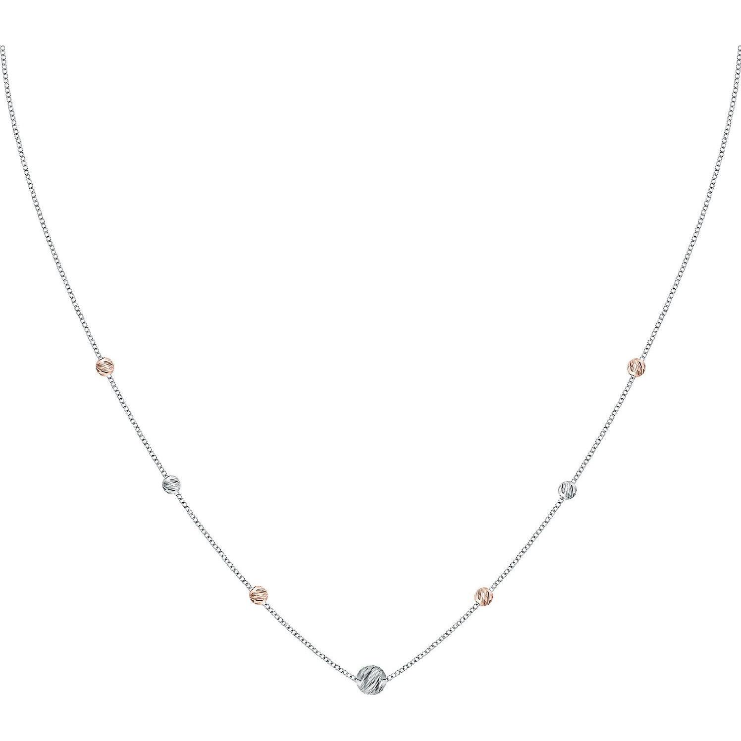 Christ, Halsschmuck, Kette, (585er Roségold, 585er Weissgold, 42 cm)