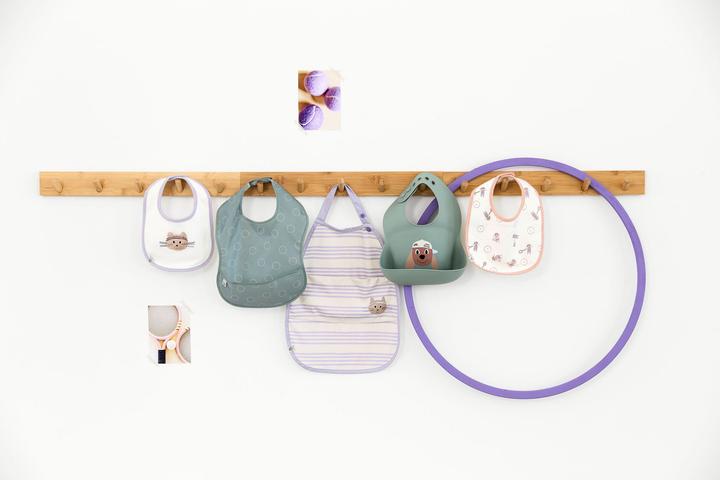 Produktbild Lässig Silikon-Lätzchen - Tiny Team Dog (6 Monate)