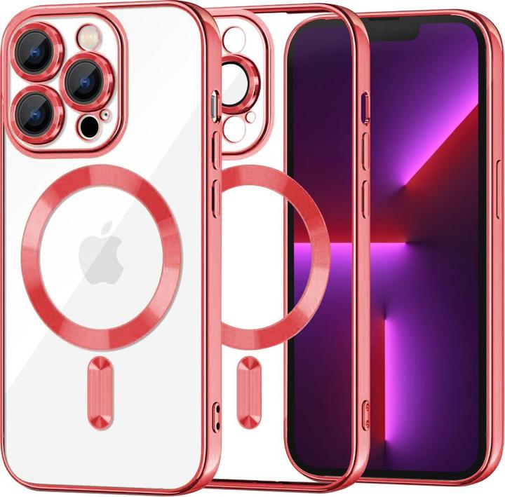 Produktbild Techsuit - Luxury Crystal MagSafe - iPhone 13 Pro - Red (Apple iPhone 13 Pro)