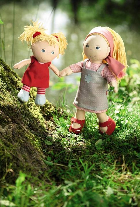 Actual product image Haba Doll sisters Lennja & Elin