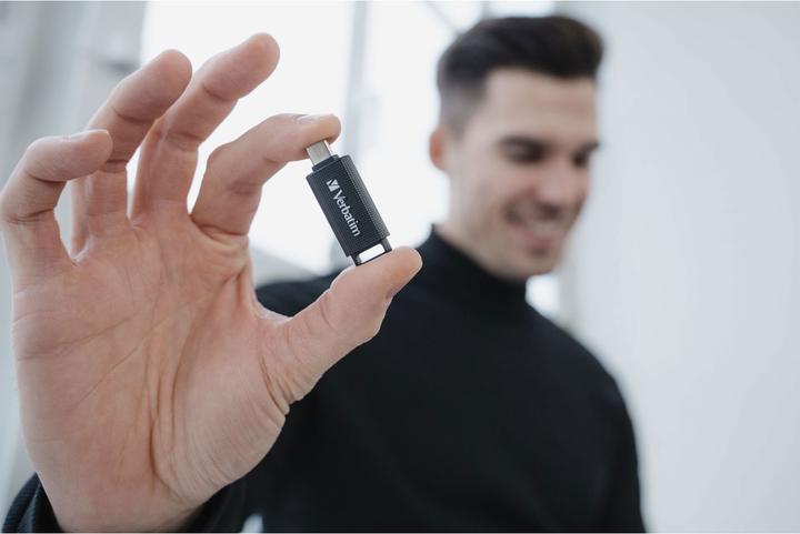 Productafbeelding Verbatim Intrekbare 64GB USB 3.2 Gen 1 USB-C (64 GB, USB-C)