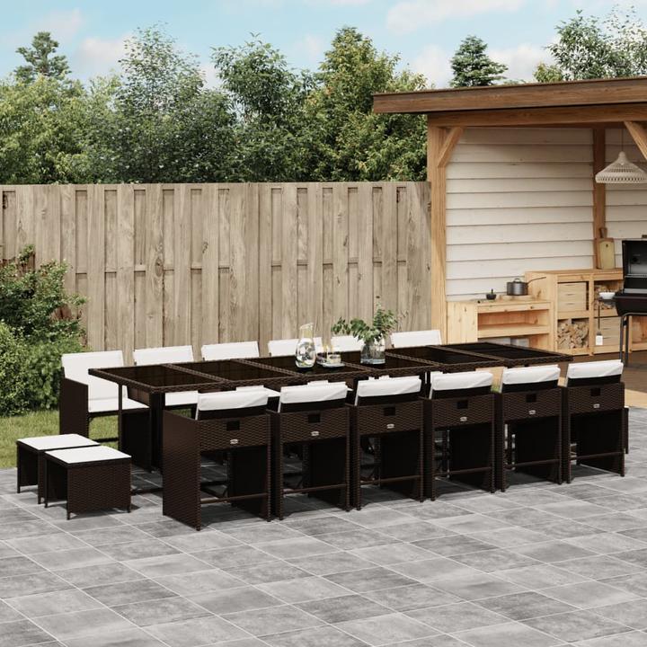 Produktbild vidaXL Garten Essgruppe (330 x 106 x 73 cm)
