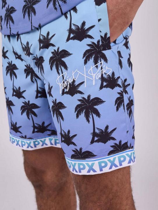 Actual product image Project X Paris palm tree print shorts (XL)