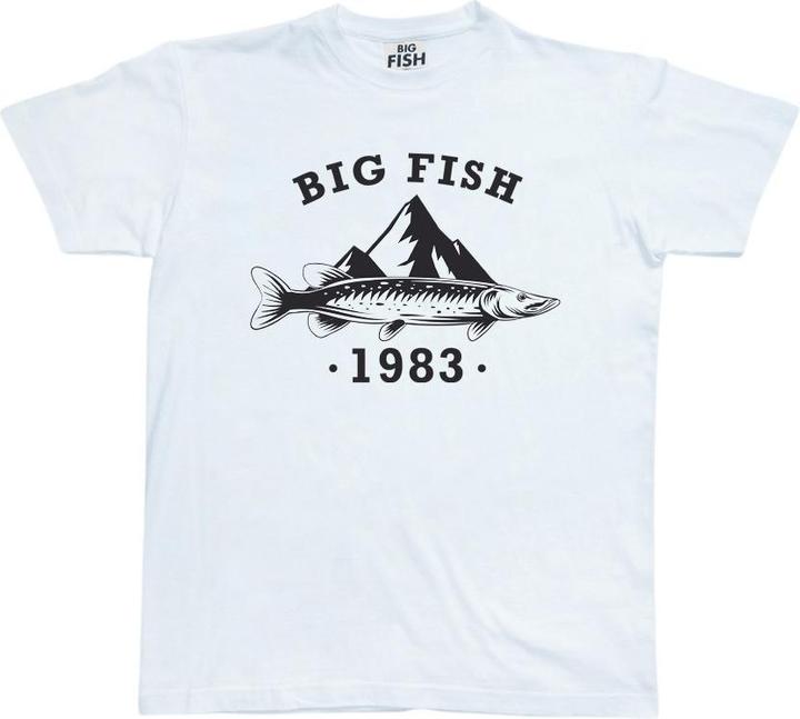 Actual product image Big Fish t-hirt big fih pike moutain (S)