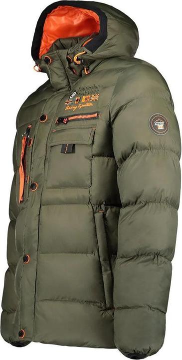 Actual product image Canadian Peak Daunenjacke Winter Khaki mit Kapuze (XL)