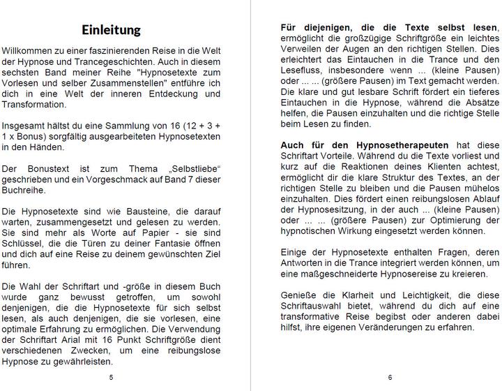 Immagine prodotto Hypnosetexte zum Vorlesen und selber Zusammenstellen 6 (Tedesco, Angelina Schulze, 2023)