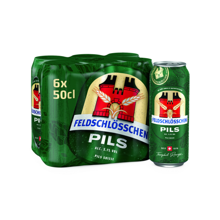 Produktbild Feldschlösschen Pils (6 x 50 cl)